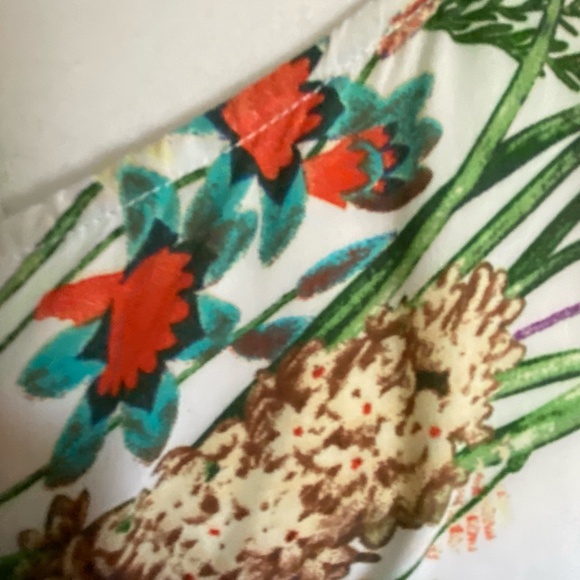 Aakaa Tropical Floral Beach Summer Vacation Coverup Kimono - Sz- S - Picture 8 of 15